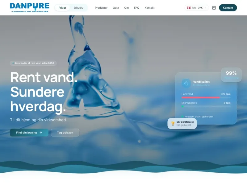 Screenshot af Danpure